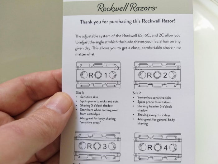 Rockwell 6C instruction card