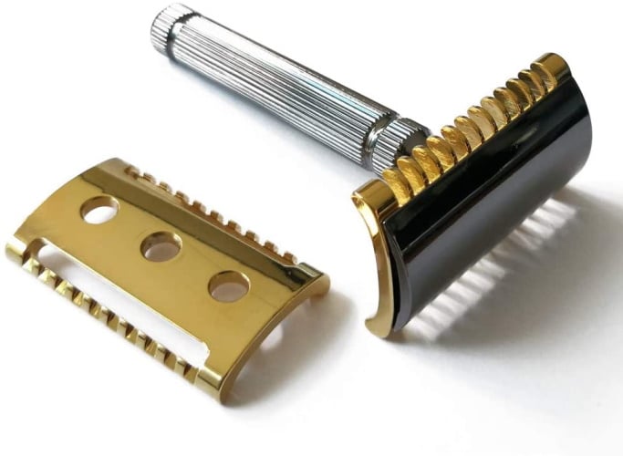 FaTip Special Edition Double Edge Safety Razor With 2 Different Plates 42121