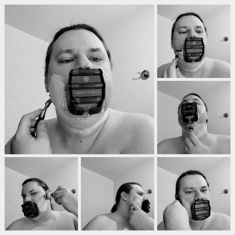 My Perfect Goatee being tested and used to show the review by the author of this article