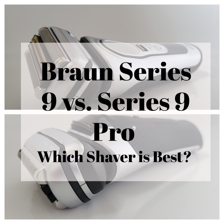 Braun series 9 and braun series 9 PRO in same picture with text