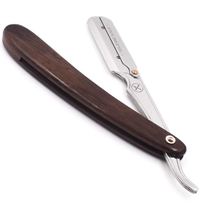 Parker SRDW Shavette razor with wooden handle