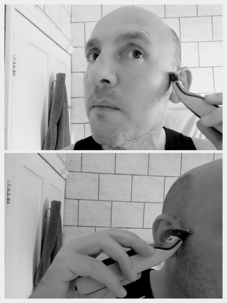 edging sideburns with the Philips OneBlade