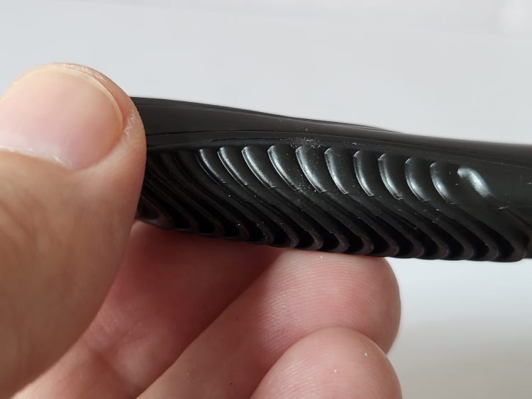 close up of Fusion5 handle grip