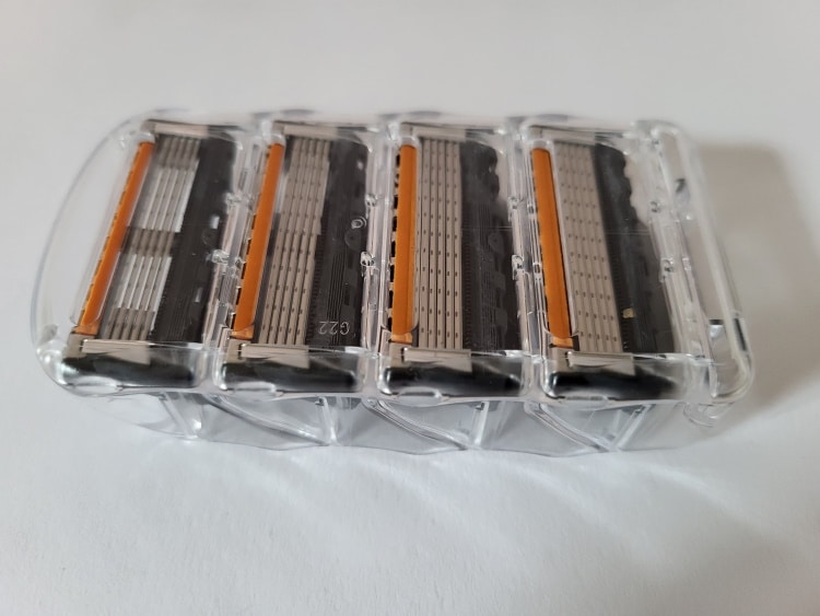 new tray of Gillette ProGlide cartridge blades