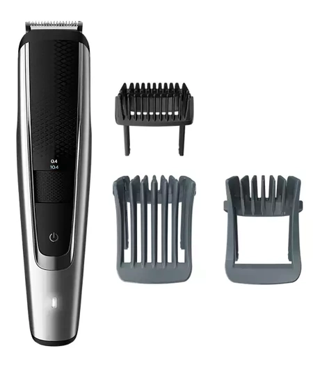 Philips Series 5000 beard trimmer on white background