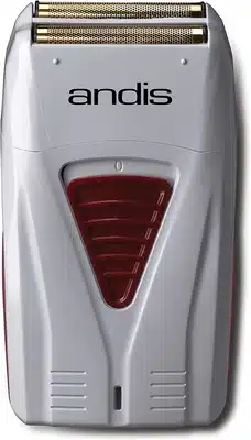 Andis ProFoil Lithium TS1 electric shaver on white background