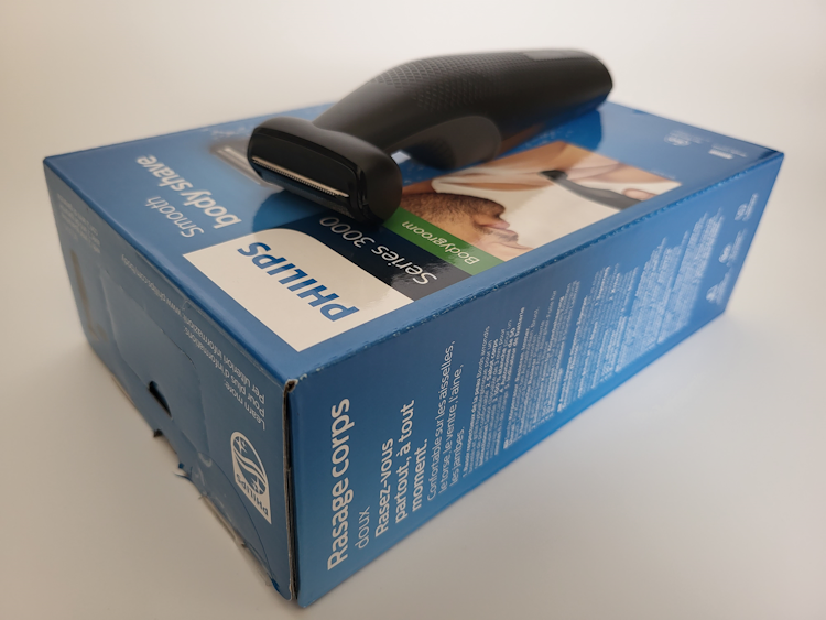 Philips Norelco Bodygroomer 3000 Series on its presentation box brand new