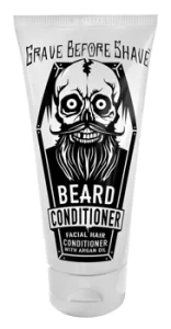 Grave Before Shave Beard Conditioner Tube on white background