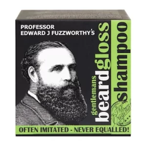 Professor Fuzzworthy's Beard Shampoo Bar box on white background