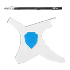 Aberlite Clear Shaper on white background with pencil