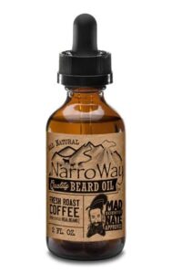Narroway All Natural Beard Oil Bottle on white background