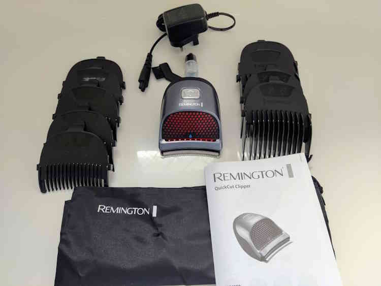 Remington ShortCut Pro unboxed and all components