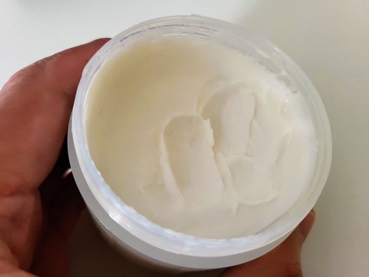 Bald Boss Face & Scalp Moisturiser tub open