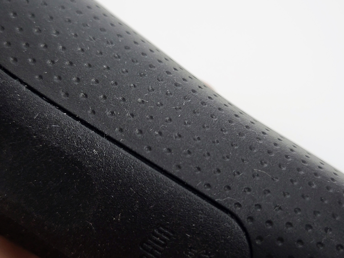 close up of Braun Series Pro+ rubberized grip