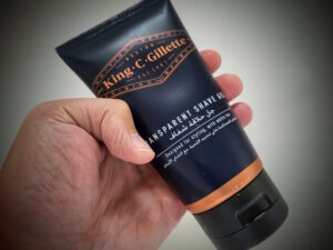 holding-King-C-Gillette-Shave-Gel