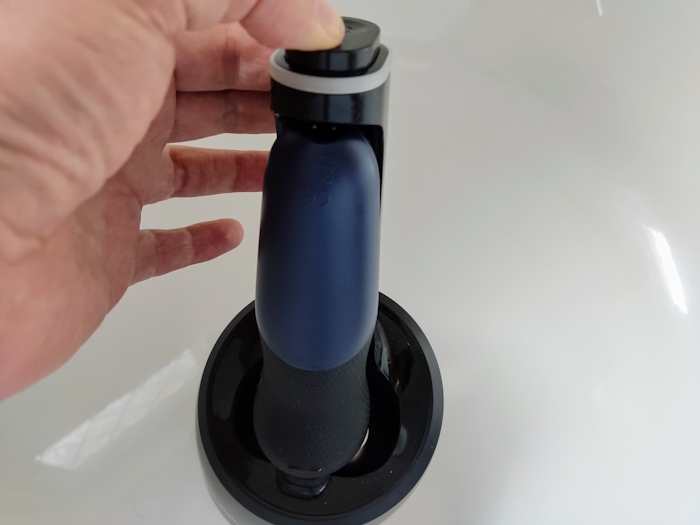 Braun Series 7 placed in SmartCare cleaning station