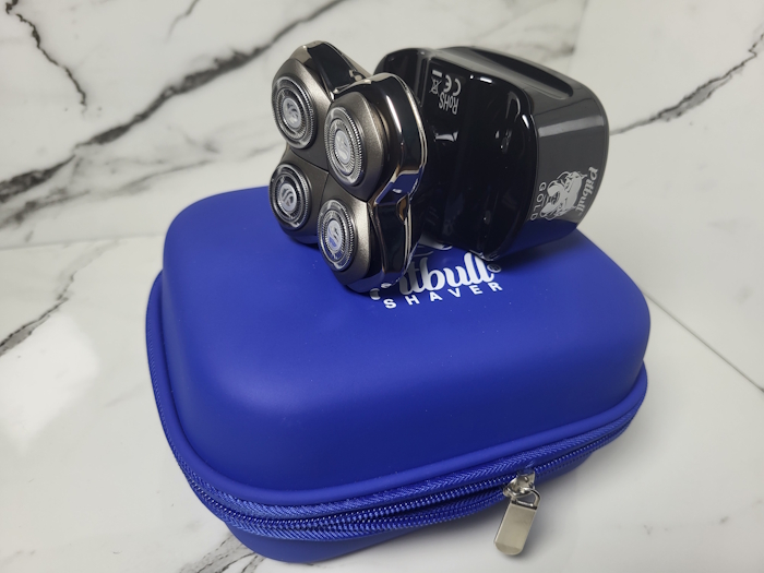Pitbull Gold Pro GX5 on its travel case