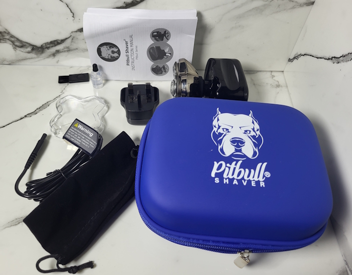 Skull Shaver Pitbull Gold Pro GX5 unboxed with all components