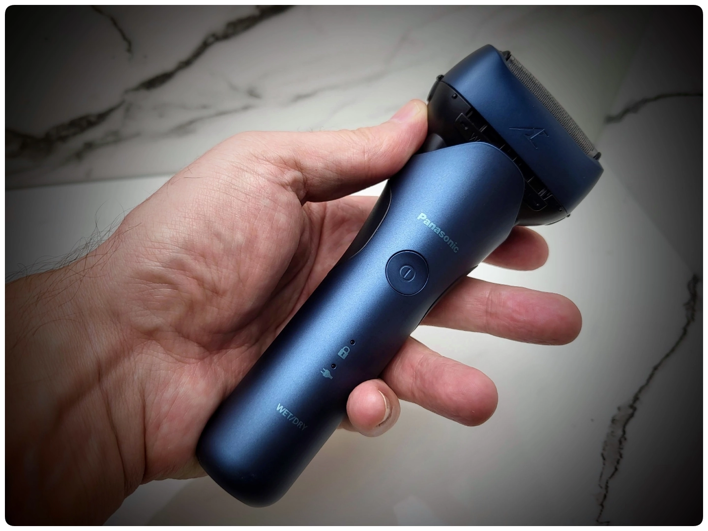 Panasonic ES-LT4B 700 Series shaver held in hand